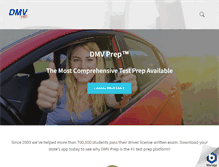 Tablet Screenshot of dmvprep.com